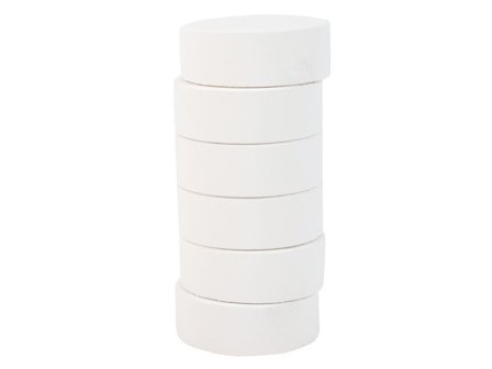 PLAYBOX Färgpuckar 57mm, vit 6/fp - Lyreco - Skola och förskola - Målarfärg och tillbehör - Färgblock