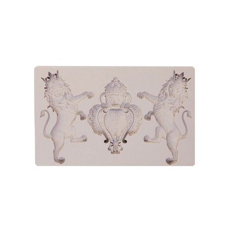 Løve til hovedet Silikoneforme Dyr Forme Fødselsdagskage Dekorationsværktøj Candy Clay Chokoladeforme Non-stick Silikone