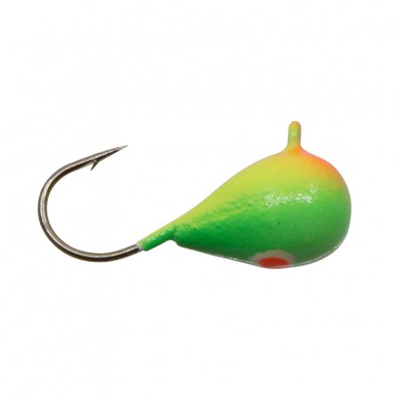 Blue Fox Raindrop With Eye 8, Yellow/Green