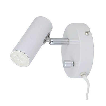 Oriva - Vegglampe Mini Vit 49622-90 Hvit