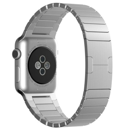 Apple Watch Series 8 (45 mm) armband i rostfritt stål - Silver