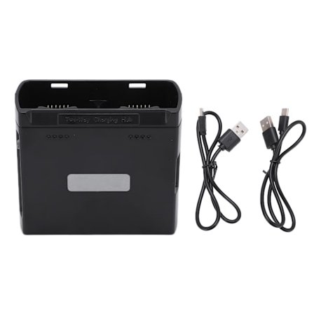 TwoWay Batteriladingshub Smart Drone Batteri Toveis Lader for DJI MINI 2 for MINI SE (Svart)