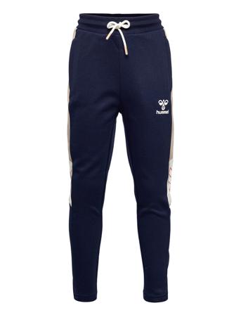 Hmlrane Pants Sweatpants Mjukisbyxor Blå Hummel