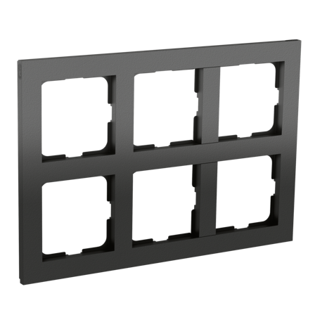 ELKO Plus Multiramme 2x3-hull sort