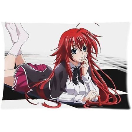 Anime Rias Gremory High School Dxd Kuddfodral Anpassat Kuddfodral Kuddeöverdrag (40cmx60cm) AB-6980