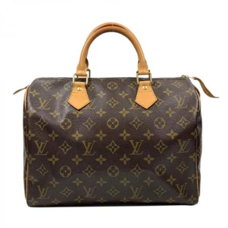 Louis Vuitton Vintage Pre-owned Speedy 30 Monogram Håndtaske Brun, Dame Vintage Tasker, Størrelse: ONE Size