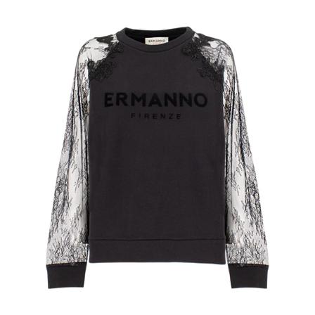 Ermanno Scervino Sweatshirts Sort, Dame