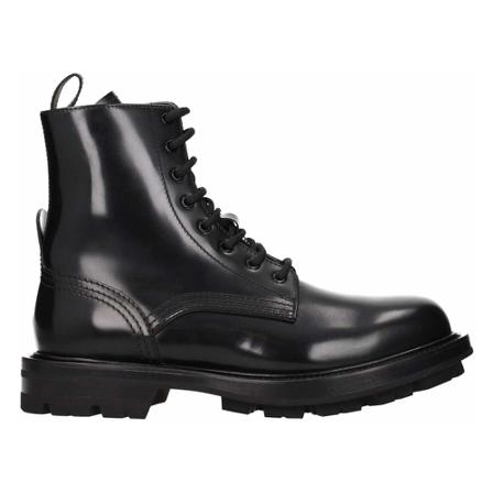 Alexander McQueen, Combat Boots Czarny, Kobieta, Rozmiar: 36 EU
