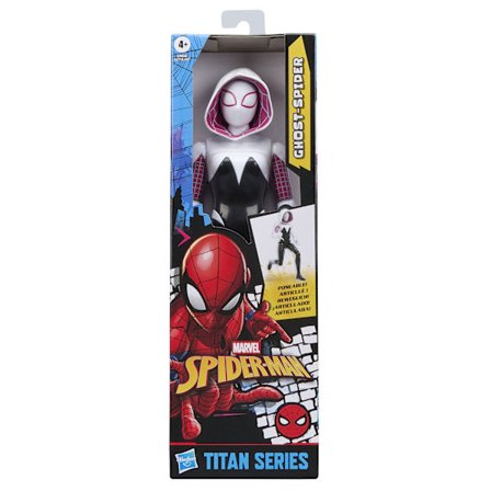 MARVEL Spider-Man 11,5" figur Ghost Spider Titan Hero