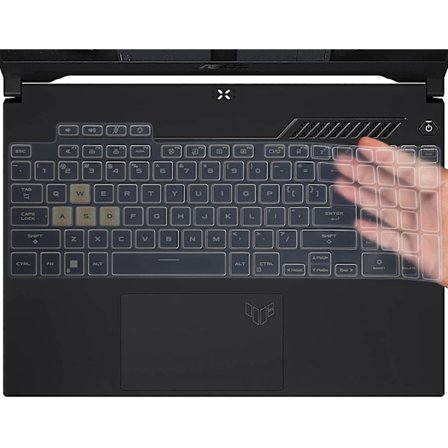 Tangentbordsöverdrag för 2022 Asus Tuf Dash 15 15.6" Fx517zm Fx517zm-as73, Tuf Gaming F15 Fx507zm-es74, Tuf Gaming F17 Fx707 Fx707zm 17.