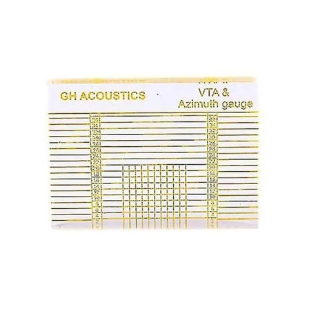 Galaxy LP Vinyl Skivspelare Måling Phono VTA/Cartridge Azimuth Lineal Balance Cartridge