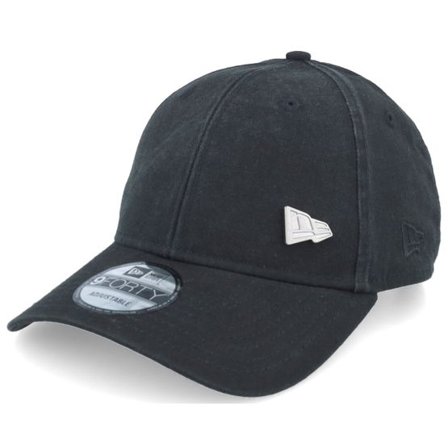 New Era - Svart adjustable Keps - Ne Pin 9FORTY Black Adjustable @ Hatstore