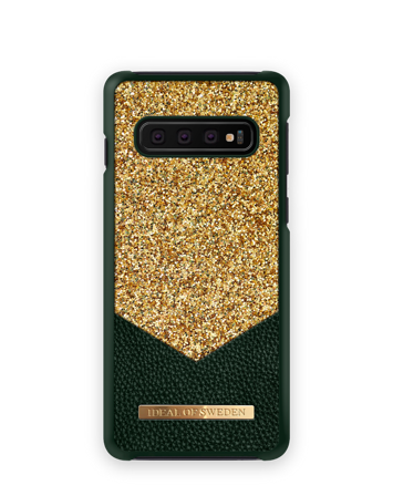 Galaxy S10 Hoesje, Glimmer Emerald, iDeal of Sweden