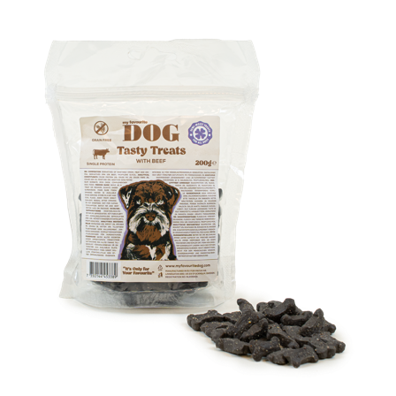 My favourite DOG - Velsmakende godbiter med storfekjøtt 200 g - Hund - Hundegodbiter & tyggebein - Belønningsgodbiter for hund - ZOO.no