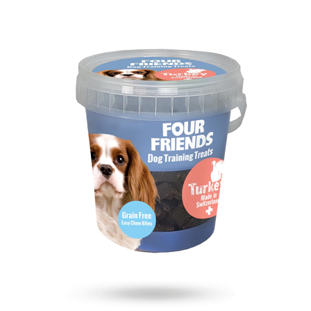 Fourfriends Training Treats Turkey 400g - Matskål, hundgodis & tuggisar