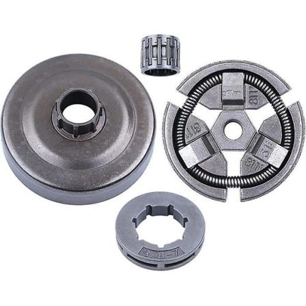 3/8"-7t kytkinkotelon reunasrattaan sarja sopii Husqvarna 262xp 261 262 254 moottorisahaan -cdsx"