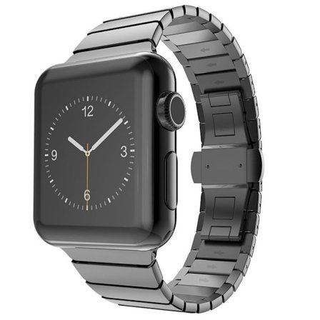 Länkarmband Apple Watch Series 11 42mm Svart