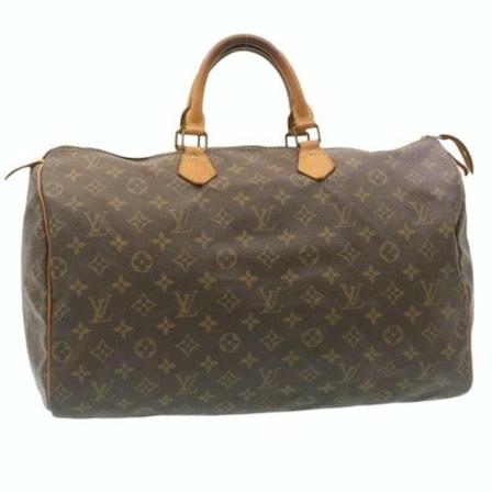 Louis Vuitton Vintage, Pre-owned Speedy 40 Bruin, Dames, Maat:ONE Size