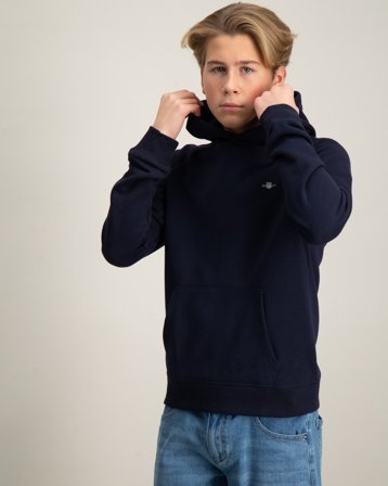 GANT SHIELD HOODIE Sininen Hupparit/Hoodie Pojat - Kids Brand Store