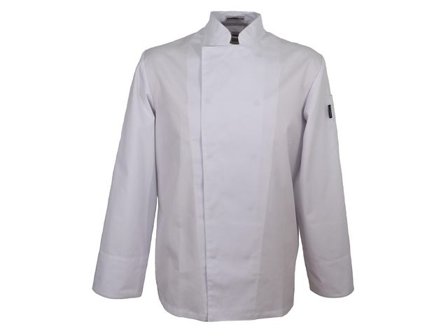 Kockrock LÄ 66232 vit C58 - Lyreco - Arbetskläder - Arbetsjackor - Kock- och livsmedelsrockar