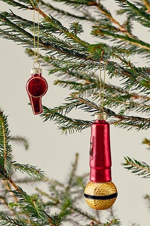 Jotex - Ozdoba Świąteczna 4-pak Czerwony/złoty/czarny - MUSIC - Kup Ozdoby choinkowe firmy Jotex