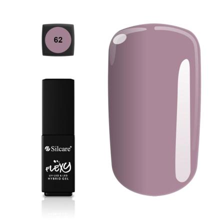 Silcare - Flexy - Hybrid Gel - Color: 62 - 4,5 Gram Lila
