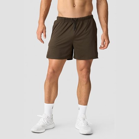 ICANIWILL Stride Shorts, Smokey Brown