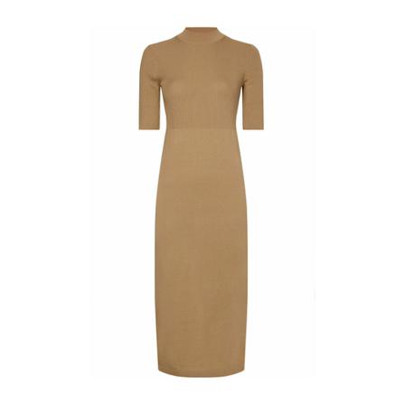 Calvin Klein - Klänningar - Beige - Dam - Storlek: Xs, Dam, Storlek: XS