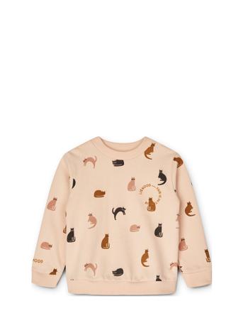 Thora Colourblock Sweatshirt Svetari Collegepaita Monivärinen/Kuvioitu Liewood