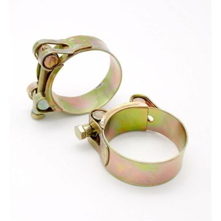 2 kappaletta T-pulttiletkua, galvanoitu raskas letkukiristin, 48-51mm letku