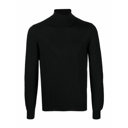 Tagliatore, Turtlenecks Zwart, Heren, Maat:L