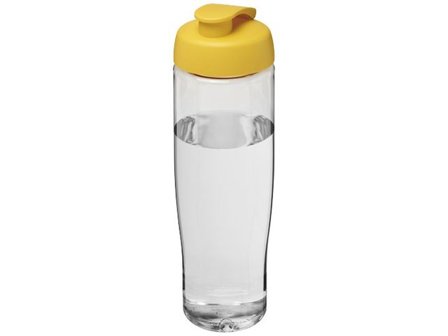 Vattenflaska fliplock klar/gul 700ml - Lyreco - Profilsortiment - Sport och fritid - Sportflaskor