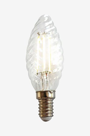 Aneta Lighting - Lyskilde Kertepære E14 LED - Transparent - Lyskilder & pærer - Fra Homeroom