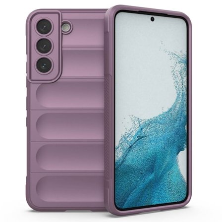 Blødt grebsformet cover til Samsung Galaxy S22 Plus - Lilla