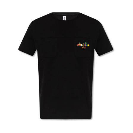 Moschino T-shirt with logo Sort, Herre