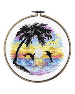 Stickpackung Flexibild Delfine