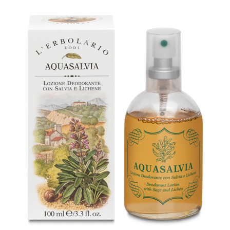 L'Erbolario Aquasalvia Lozione Deodorante 100ml