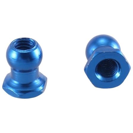 2X 53640 5mm Aluminiumlegering Kulhuvudmutter för RC Biluppgraderingar Delar Tillbehör