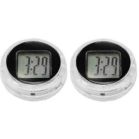 Universaali Mini Moottoripyörän Digitaalinen Kello Vedenkestävä Liimattava Moottoripyörän Digitaalinen Lahja