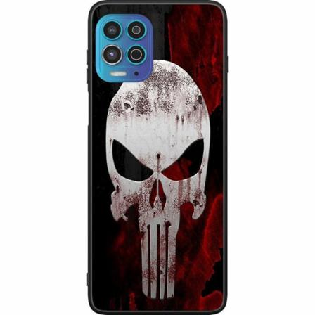 Motorola Moto G100 Svart Skal Döskalle