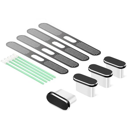 Pölysuojatulpat Type C -latausportin suojus puhelimelle 15 16 Matkapuhelimen pölysuojasetti