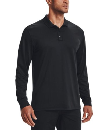 Under Armour Tactical Performance Polo LS 2.0 Black