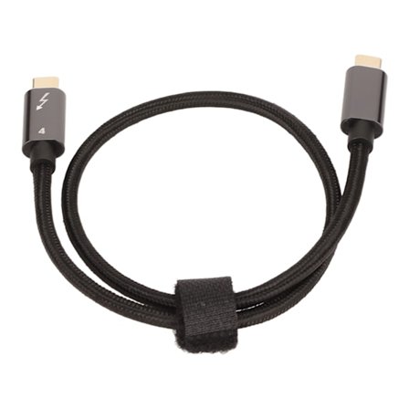 USB 4.0-kabel 8K HD 40 Gbps PD 100W Typ C till Typ C Snabbladdningskabel för Telefon Bärbar dator Surfplatta 50 cm