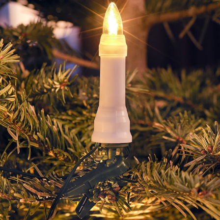 Konstsmide 1014-020 Juletrebelysning 25 stk., DC LED, utendørsbruk, Belysning