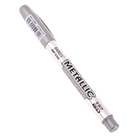 DIY Metallic Vattentät Permanent Paint Marker Pens Gold And Si