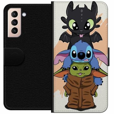 Samsung Galaxy S21+ 5g Plånboksfodral Lilo And Stitch