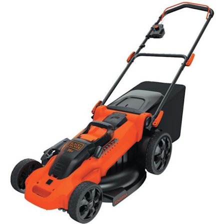 BLACK & DECKER Autosense batteridriven gräsklippare 48cm 36V 2x2 Ah