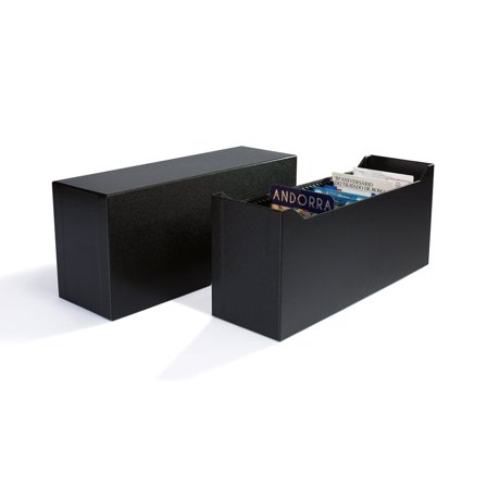 LOGIK arkivboks - Til 40 store møntkort 85 mm x 125 mm