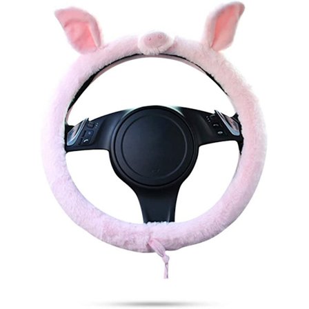 Rosa gris - 1 stk søt dyrestyringstrekk Vintervarm