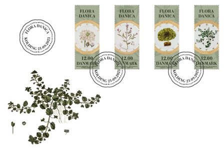 Danmark - Flora Danica - FDC med frimærker